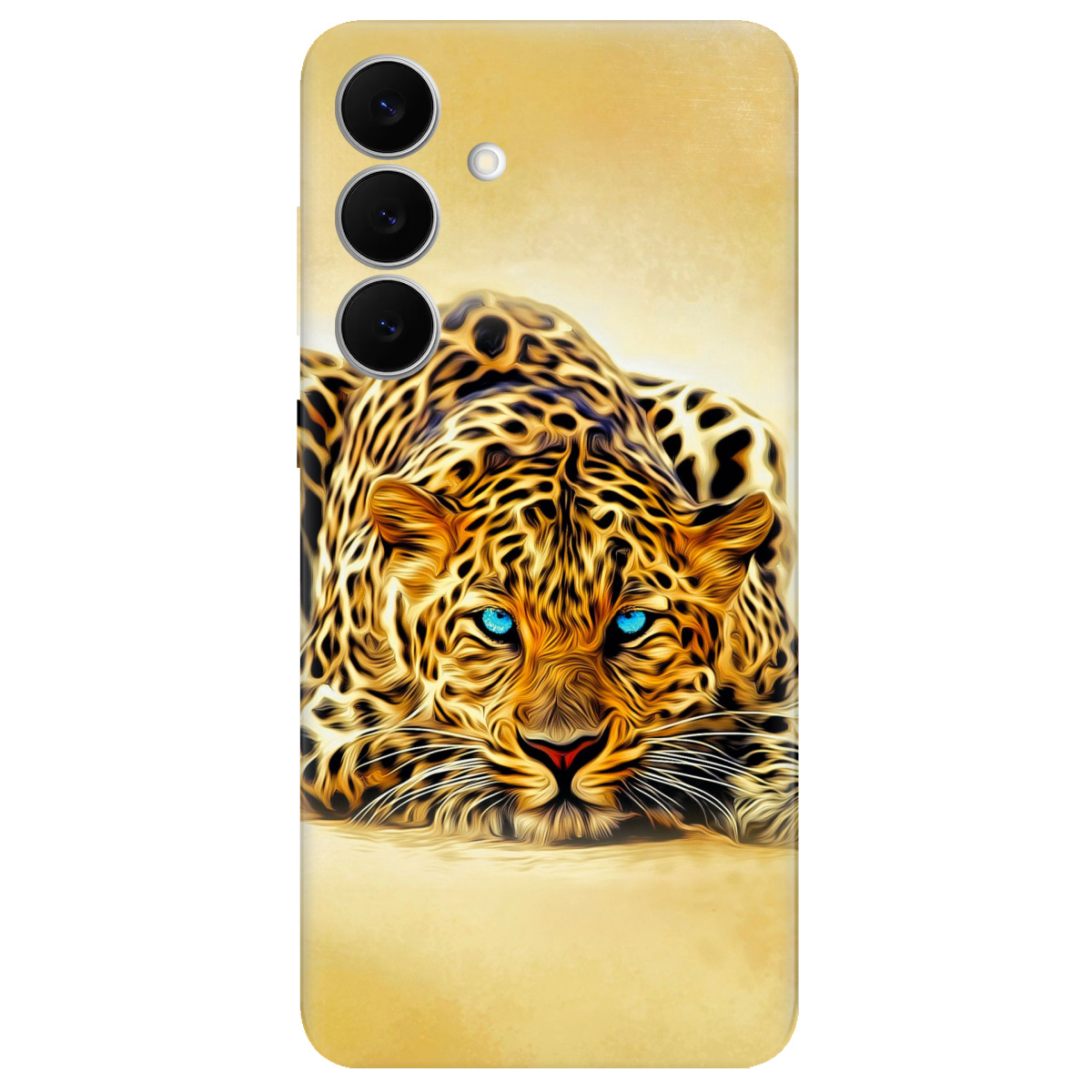 Чохол для Samsung Galaxy S25 FE прозорий Леопард - фото 1 - Чохли для телефонів