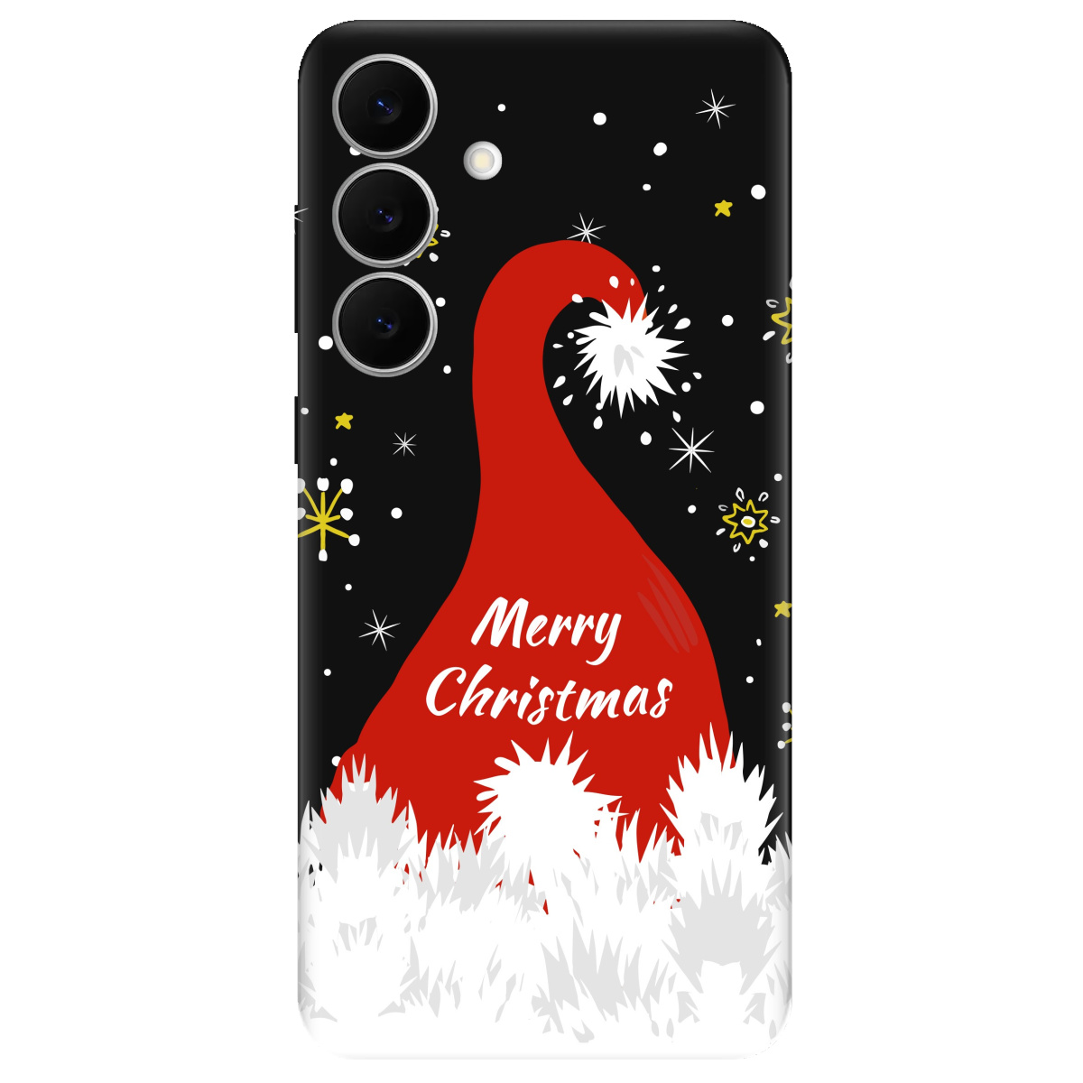 Чехол для Samsung Galaxy S25 FE прозрачный Santa - фото 1 - Чехлы для телефонов