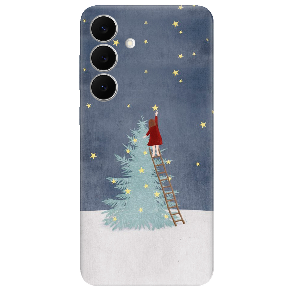 Чехол для Samsung Galaxy S25 FE прозрачный Girlwithstar - фото 1 - Чехлы для телефонов