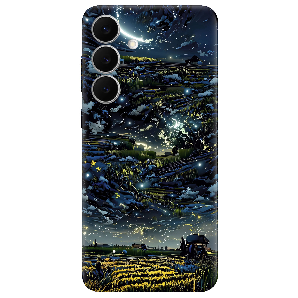 Чехол для Samsung Galaxy S25 FE прозрачный Зоряне небо - фото 1 - Чехлы для телефонов