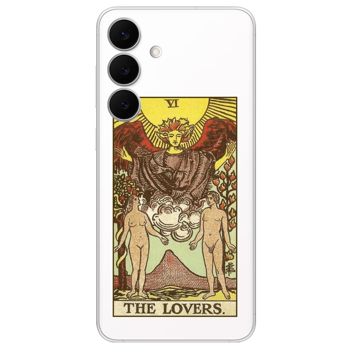 Чохол для Samsung Galaxy S25 FE прозорий The Lovers - фото 1 - Чохли для телефонів