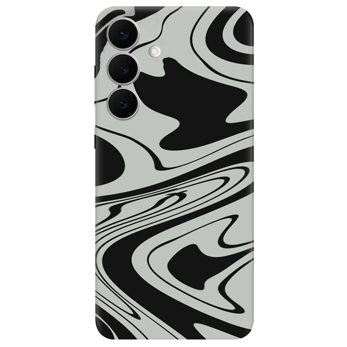 Чехол для Samsung Galaxy S25 FE прозрачный Чорна енергія - фото 1 - Чехлы для телефонов