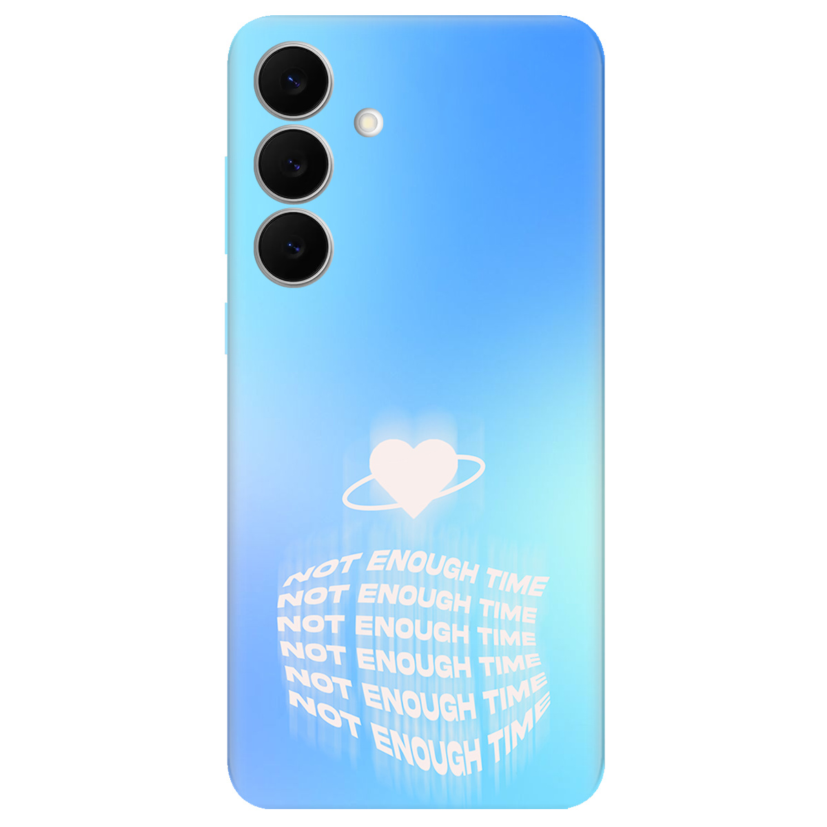 Чохол для Samsung Galaxy S25 FE прозорий Часу обмаль - фото 1 - Чохли для телефонів