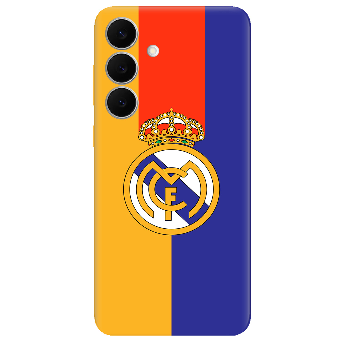 Чохол для Samsung Galaxy S25 FE прозорий Real Madrid - фото 1 - Чохли для телефонів