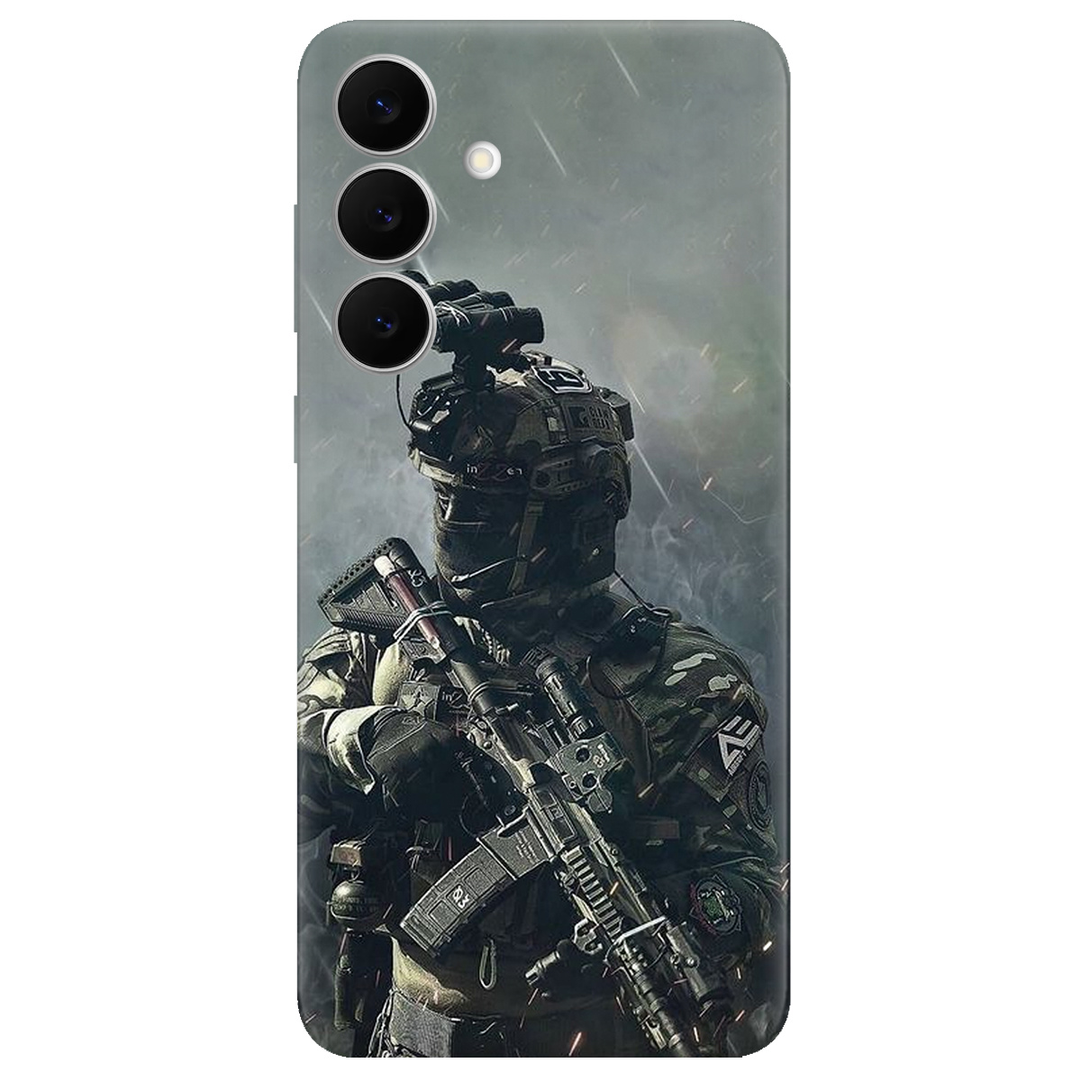 Чохол для Samsung Galaxy S25 FE прозорий Нескорені - фото 1 - Чохли для телефонів