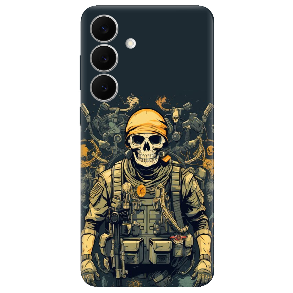 Чохол для Samsung Galaxy S25 FE прозорий Душа бійця - фото 1 - Чохли для телефонів