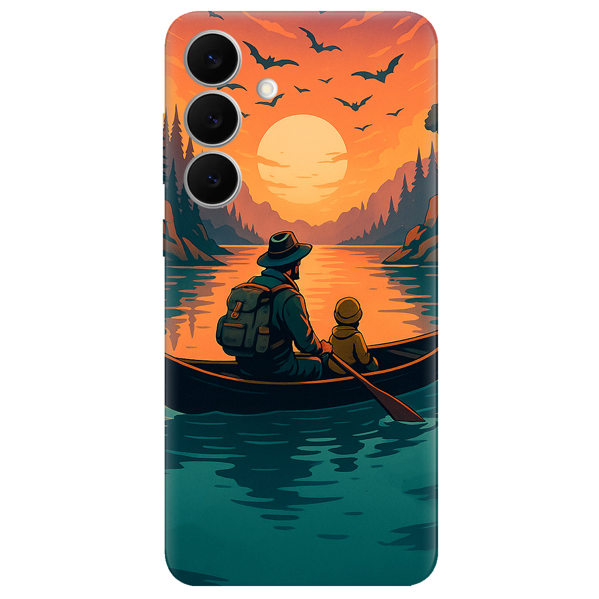 Чехол для Samsung Galaxy S25 FE прозрачный Тиха риболовля - фото 1 - Чехлы для телефонов