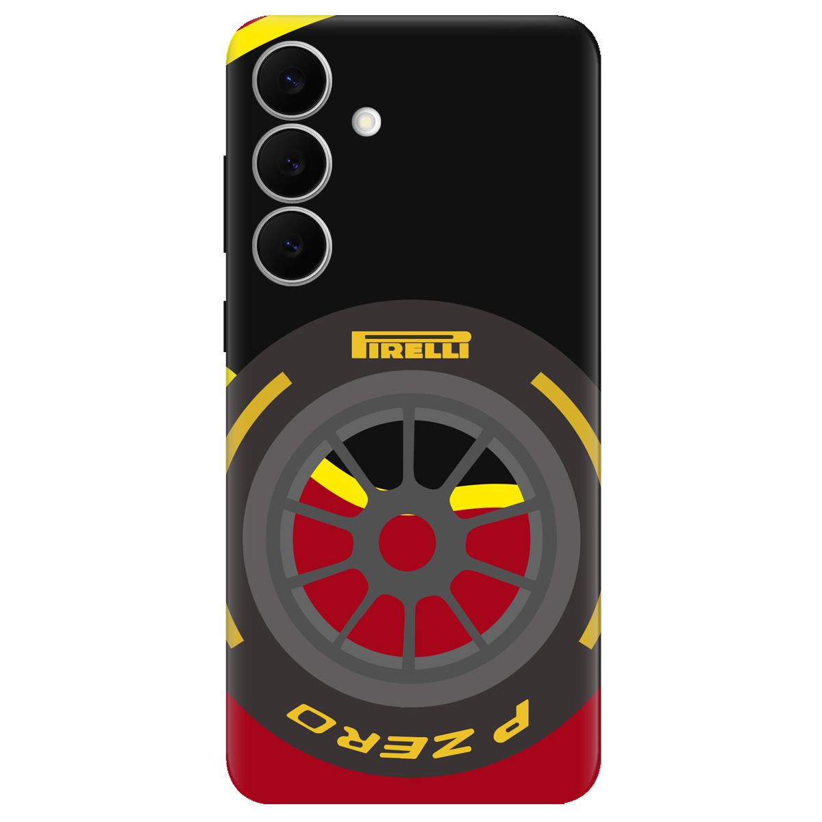 Чохол для Samsung Galaxy S25 FE прозорий Pirelli - фото 1 - Чохли для телефонів