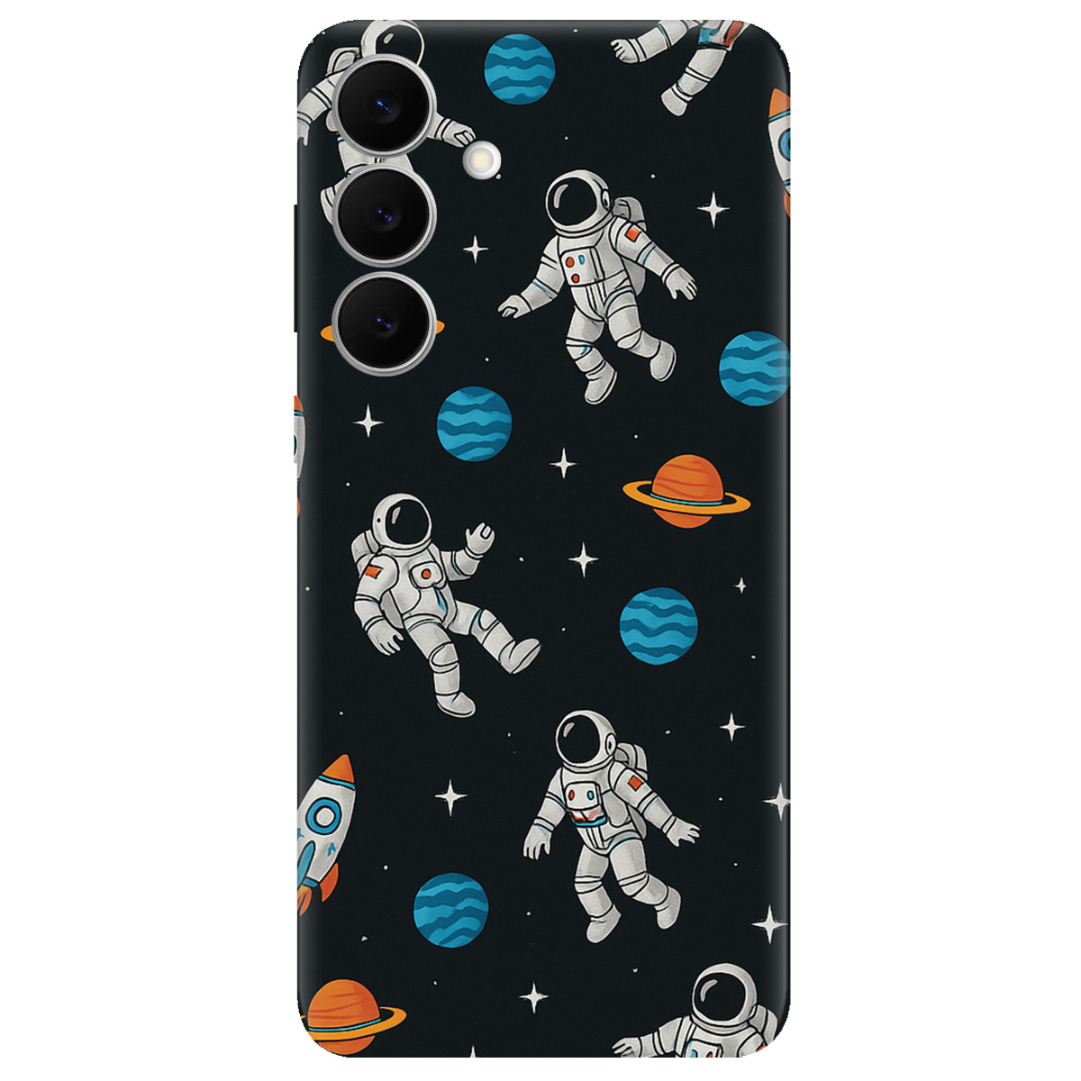 Чохол для Samsung Galaxy S25 FE прозорий Космічний вайб - фото 1 - Чохли для телефонів