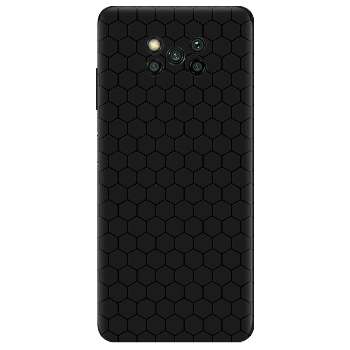 Чохол для Xiaomi Poco X3 чорний матовий soft touch Cell - фото 1 - Чохли для телефонів