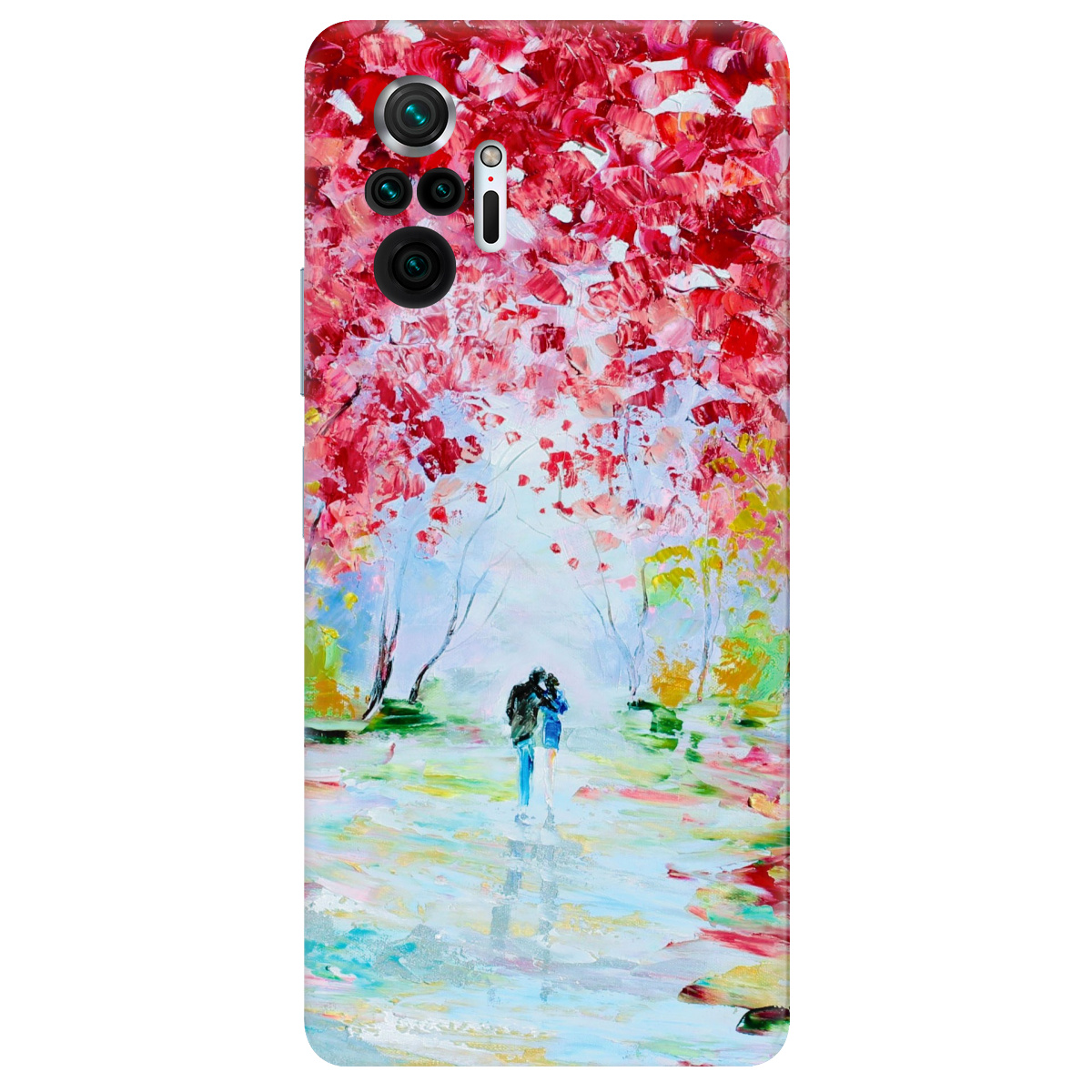 Чохол для Xiaomi Redmi Note 10 Pro прозорий Paseo romántico - фото 1 - Чохли для телефонів