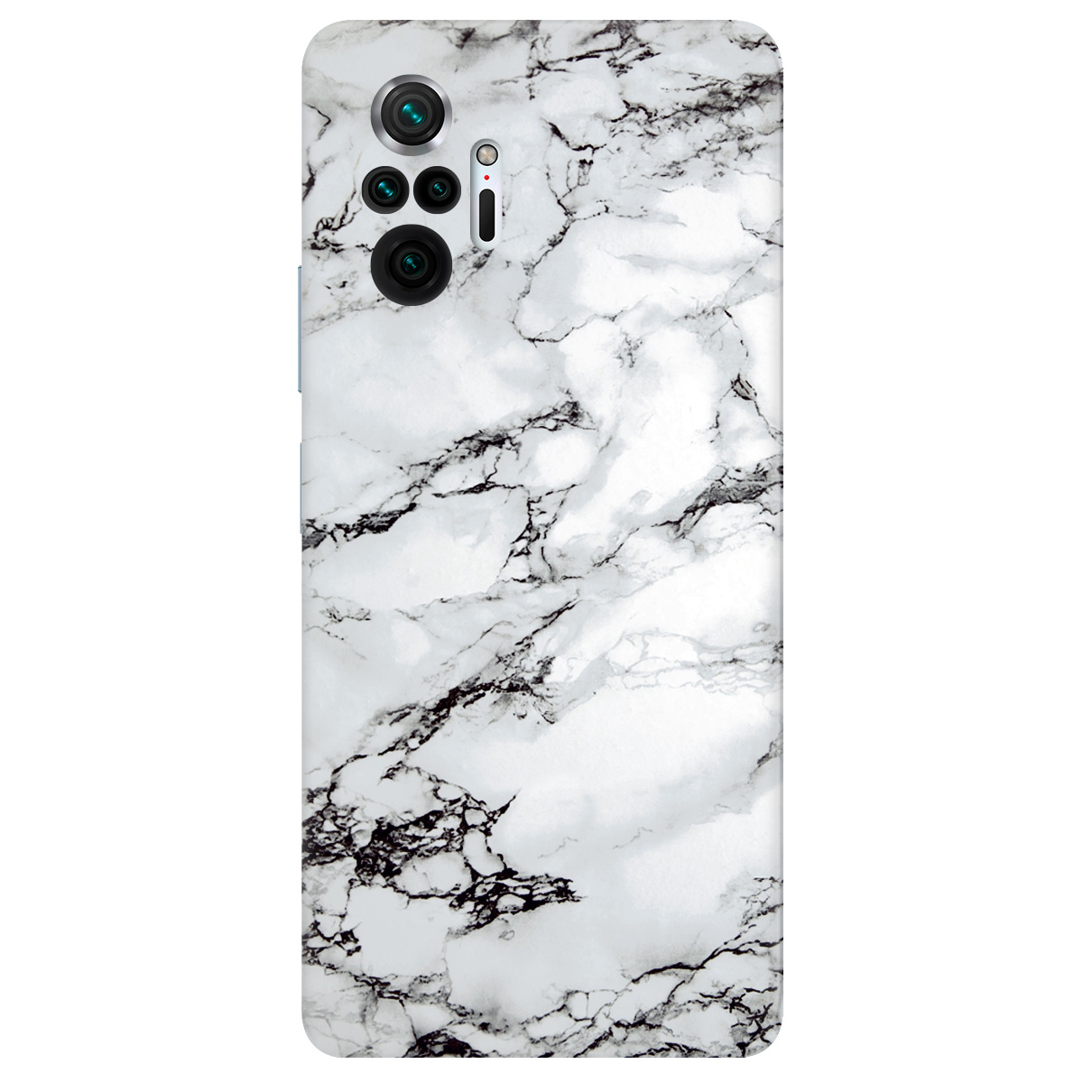 Чехол для Xiaomi Redmi Note 10 Pro прозрачный Мрамор - фото 1 - Чехлы для телефонов