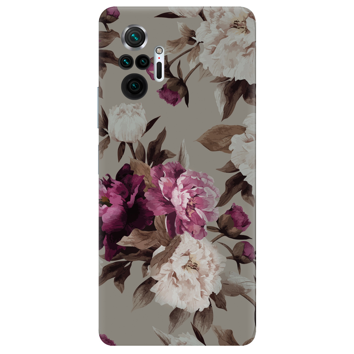 Чехол для Xiaomi Redmi Note 10 Pro прозрачный Vintage - фото 1 - Чехлы для телефонов