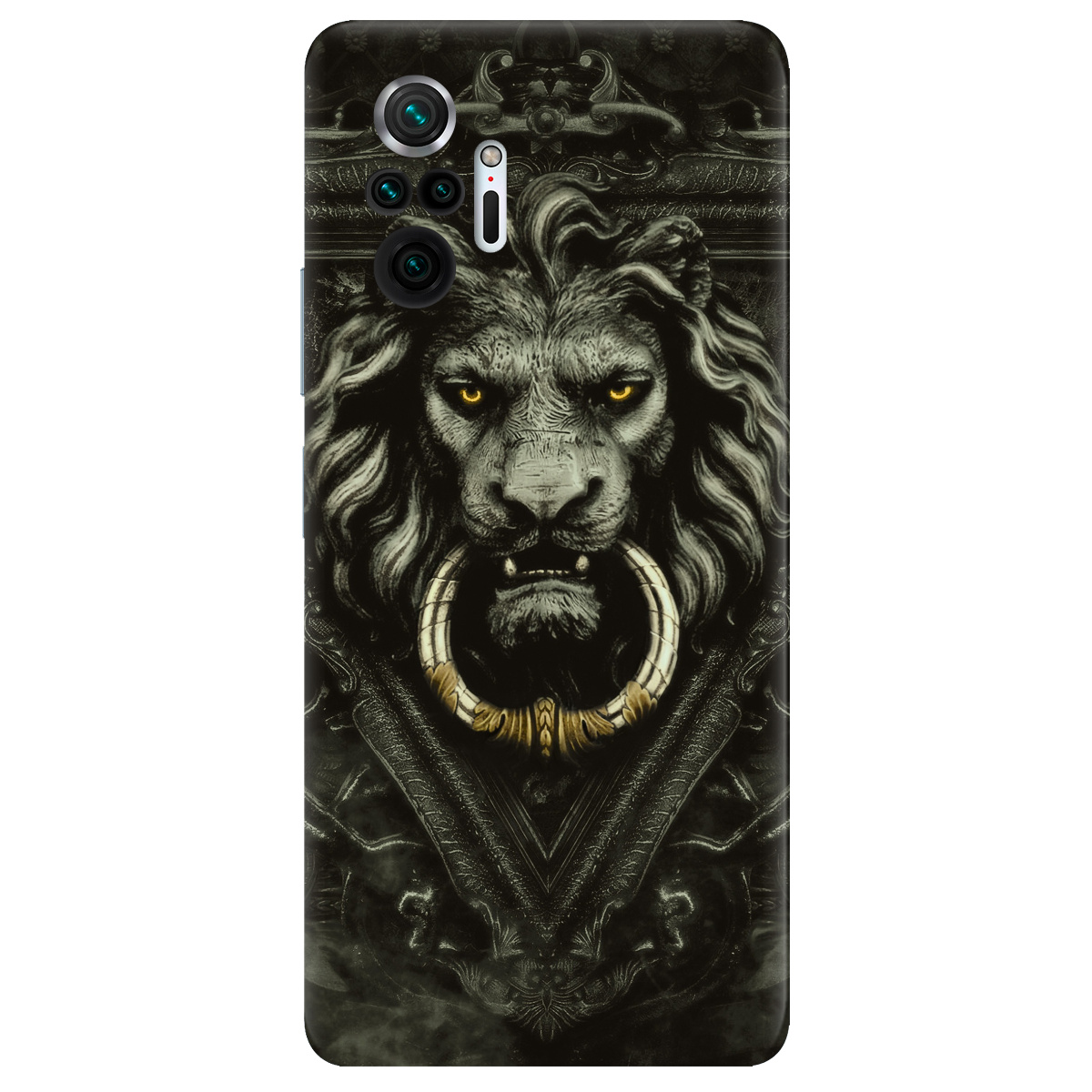 Чохол для Xiaomi Redmi Note 10 Pro прозорий Iron lion - фото 1 - Чохли для телефонів