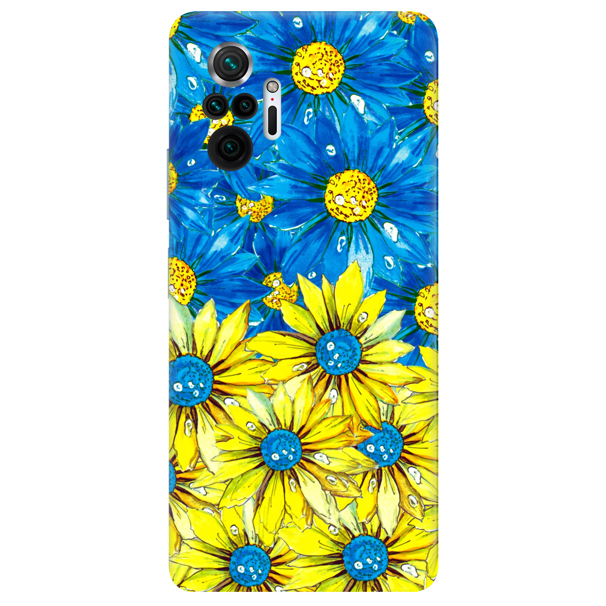 Чехол для Xiaomi Redmi Note 10 Pro прозрачный Kvitka - фото 1 - Чехлы для телефонов