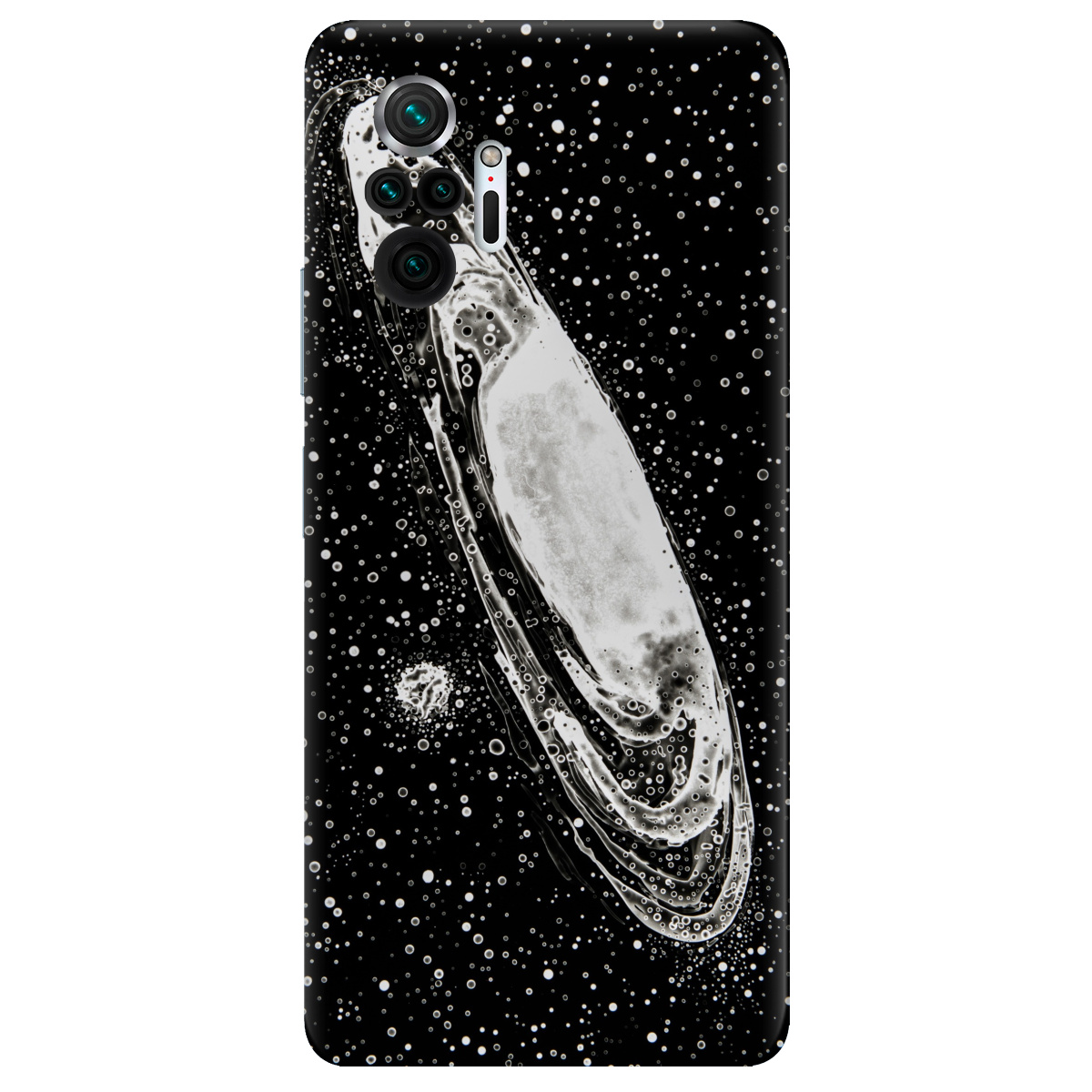 Чохол для Xiaomi Redmi Note 10 Pro прозорий Galaxy - фото 1 - Чохли для телефонів