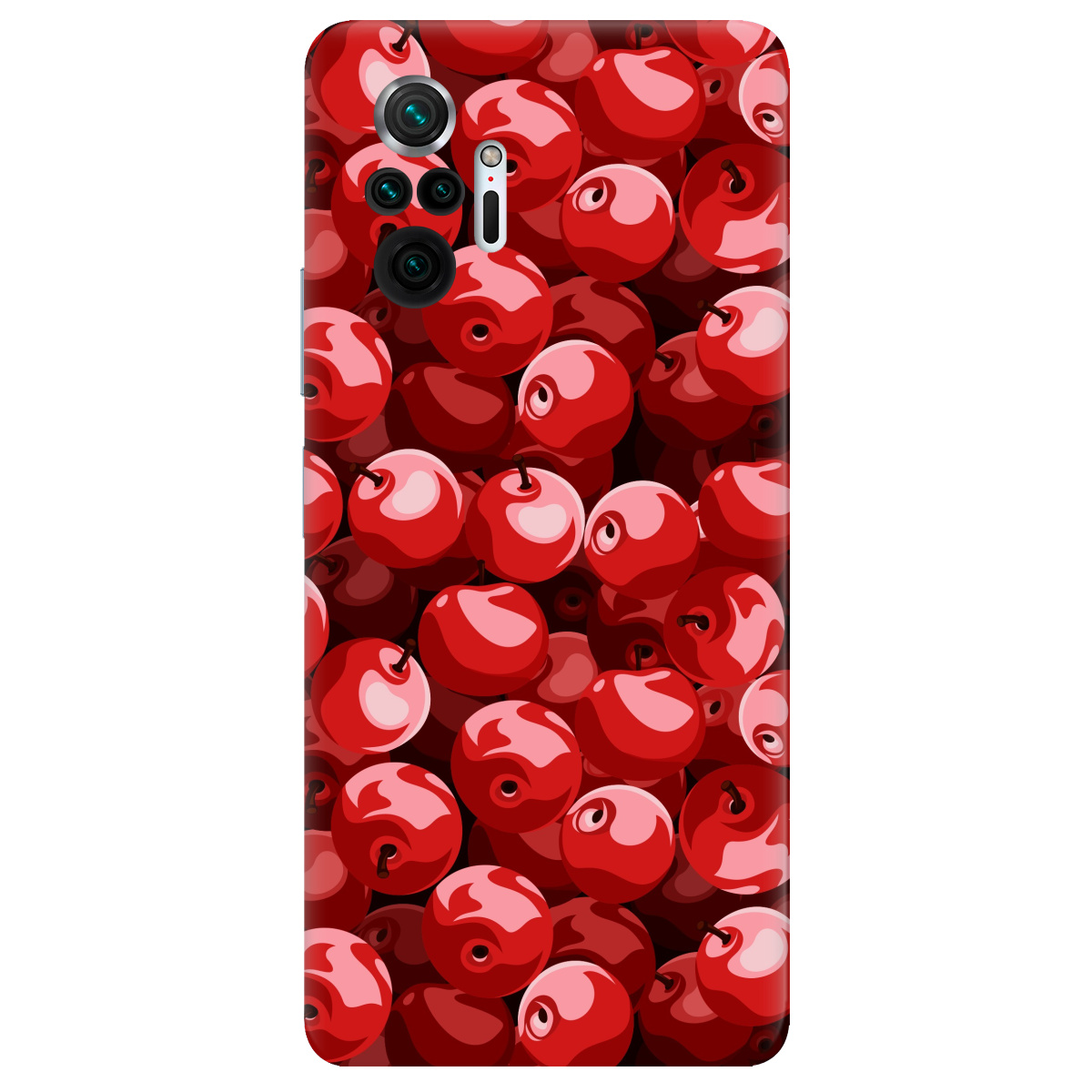 Чехол для Xiaomi Redmi Note 10 Pro прозрачный Cherry - фото 1 - Чехлы для телефонов