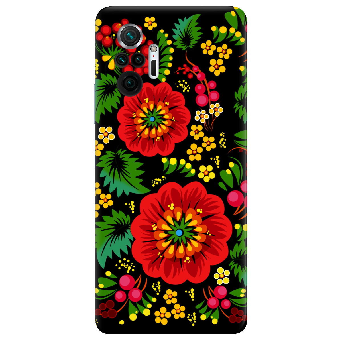 Чохол для Xiaomi Redmi Note 10 Pro прозорий Ukrainian art - фото 1 - Чохли для телефонів