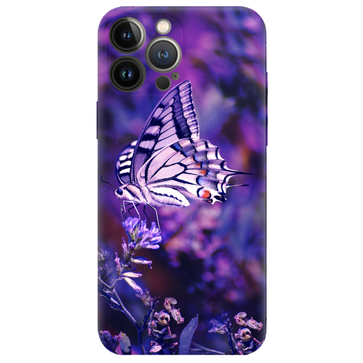 Чехол для Apple iPhone 13 Pro прозрачный Farfalla - фото 1 - Чехлы для телефонов