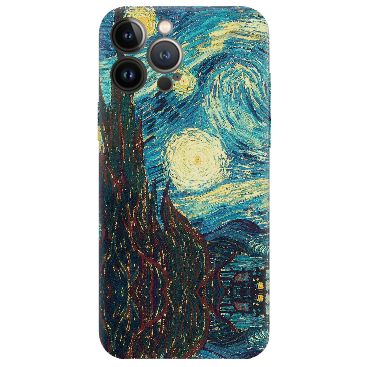 Чохол для Apple iPhone 13 Pro прозорий Starry Night - фото 1 - Чохли для телефонів