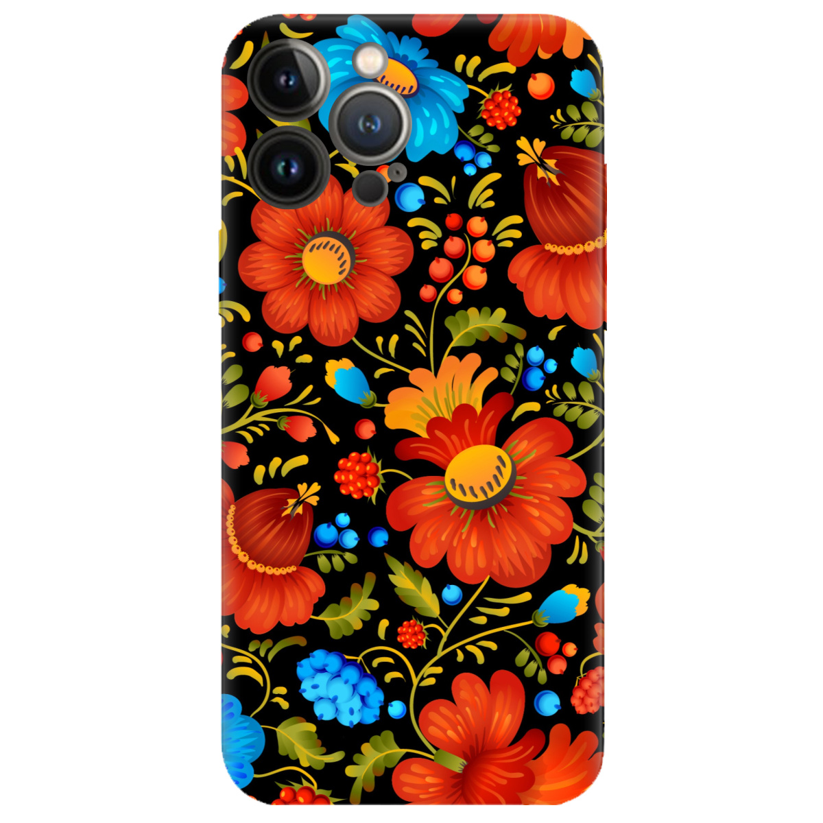 Чохол для Apple iPhone 13 Pro прозорий Петреківка - фото 1 - Чохли для телефонів