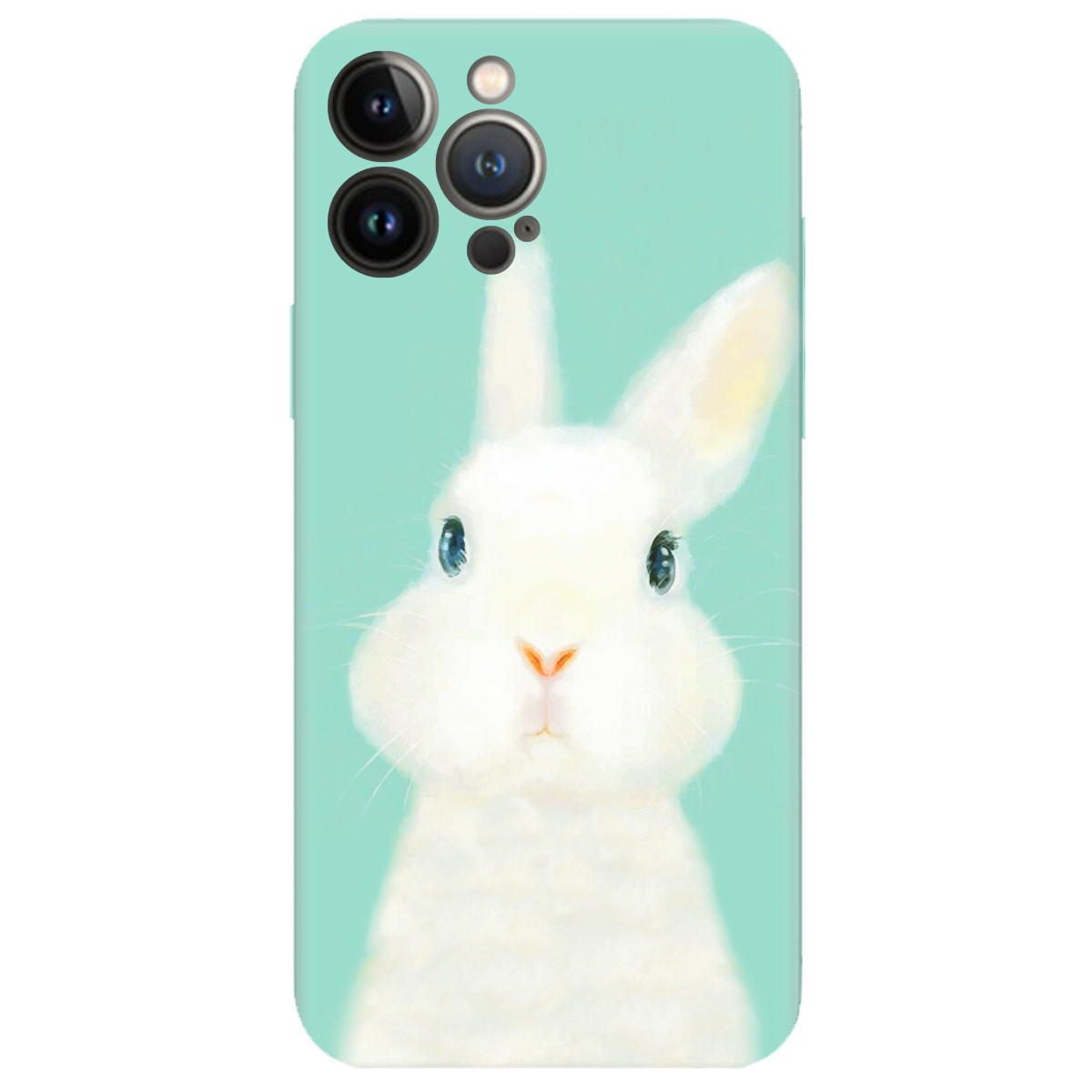 Чохол для Apple iPhone 13 Pro прозорий Зayka - фото 1 - Чохли для телефонів