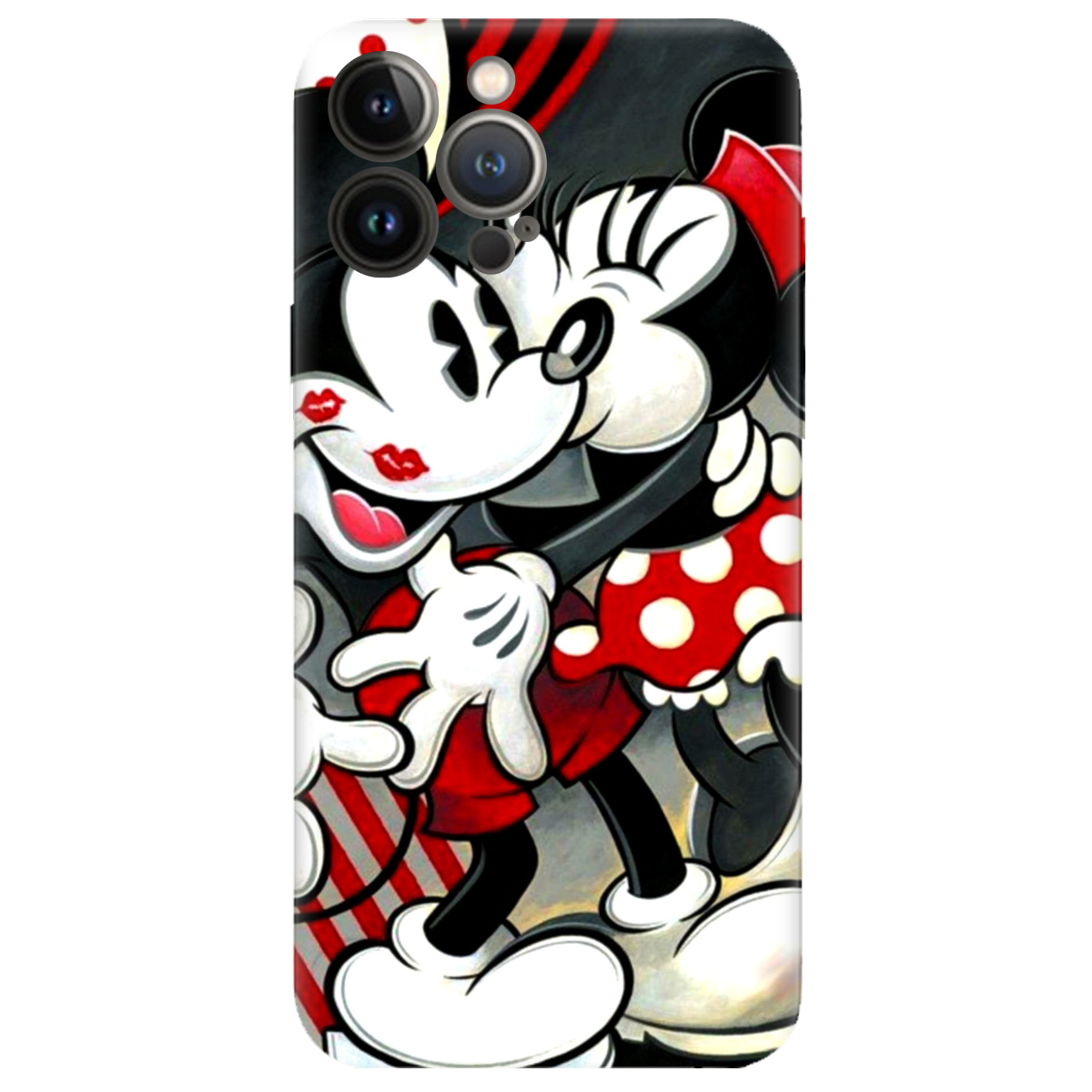 Чохол для Apple iPhone 13 Pro прозорий Mikki - фото 1 - Чохли для телефонів