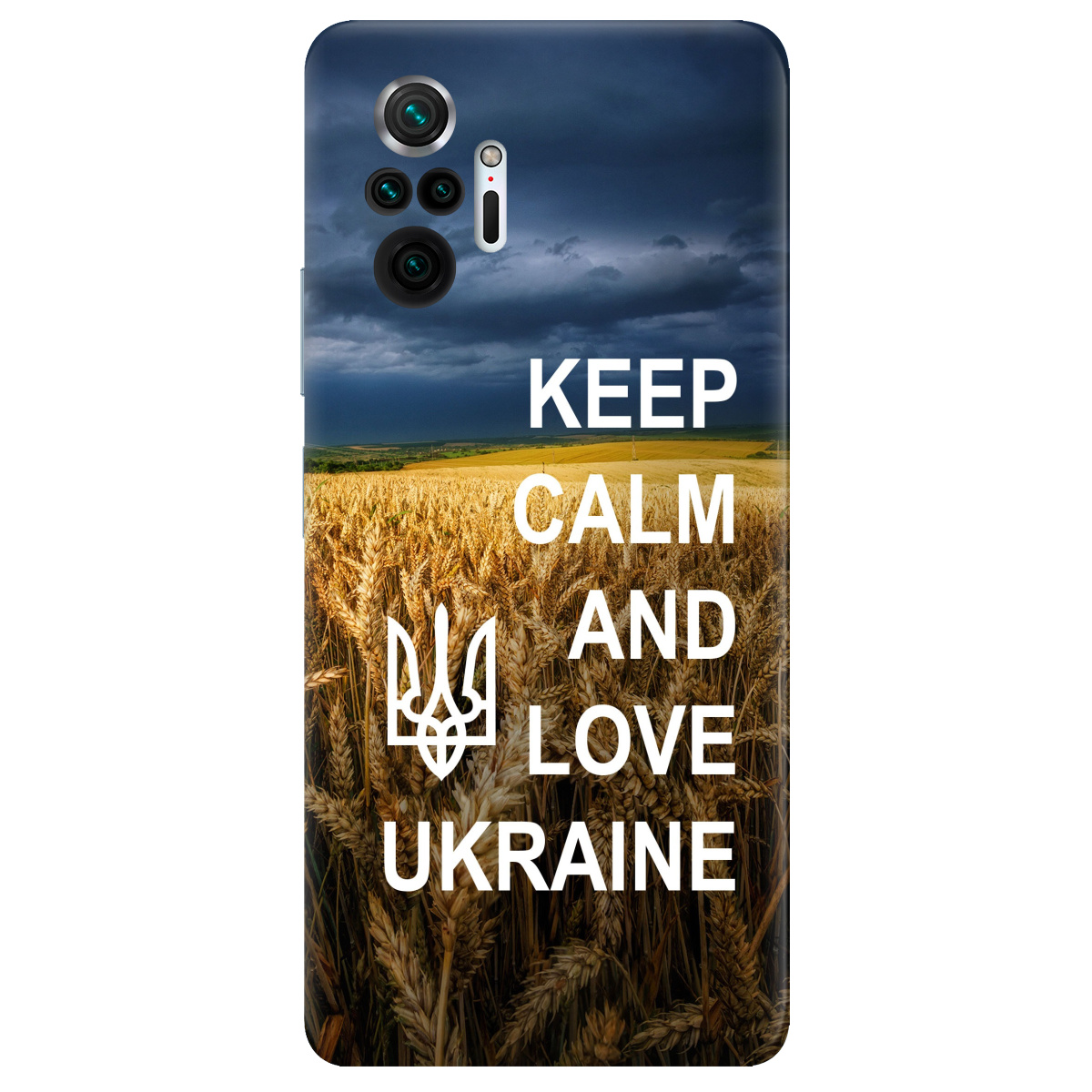 Чехол для Xiaomi Redmi Note 10 Pro прозрачный Keep calm - фото 1 - Чехлы для телефонов