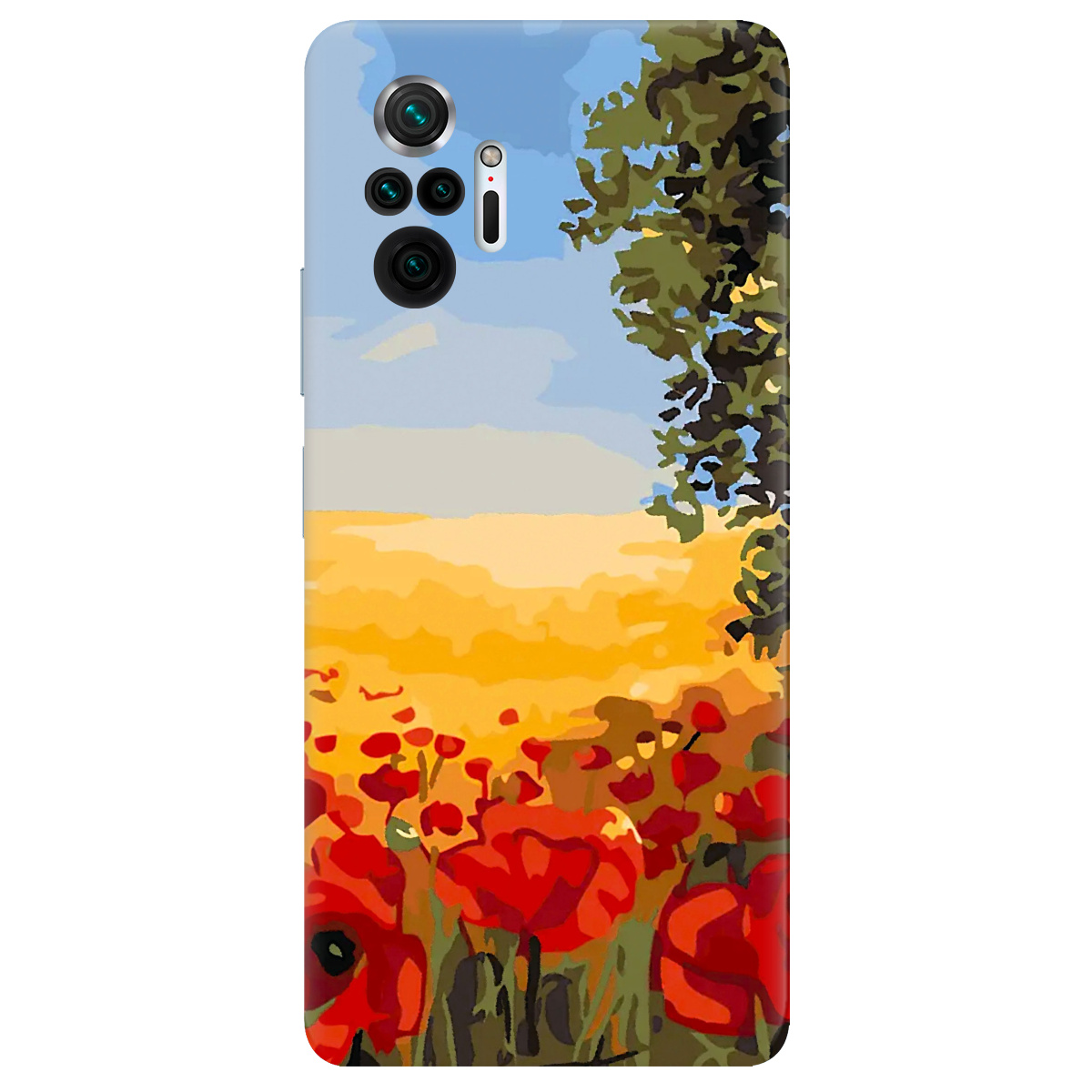 Чохол для Xiaomi Redmi Note 10 Pro прозорий Рідна моя Україна - фото 1 - Чохли для телефонів