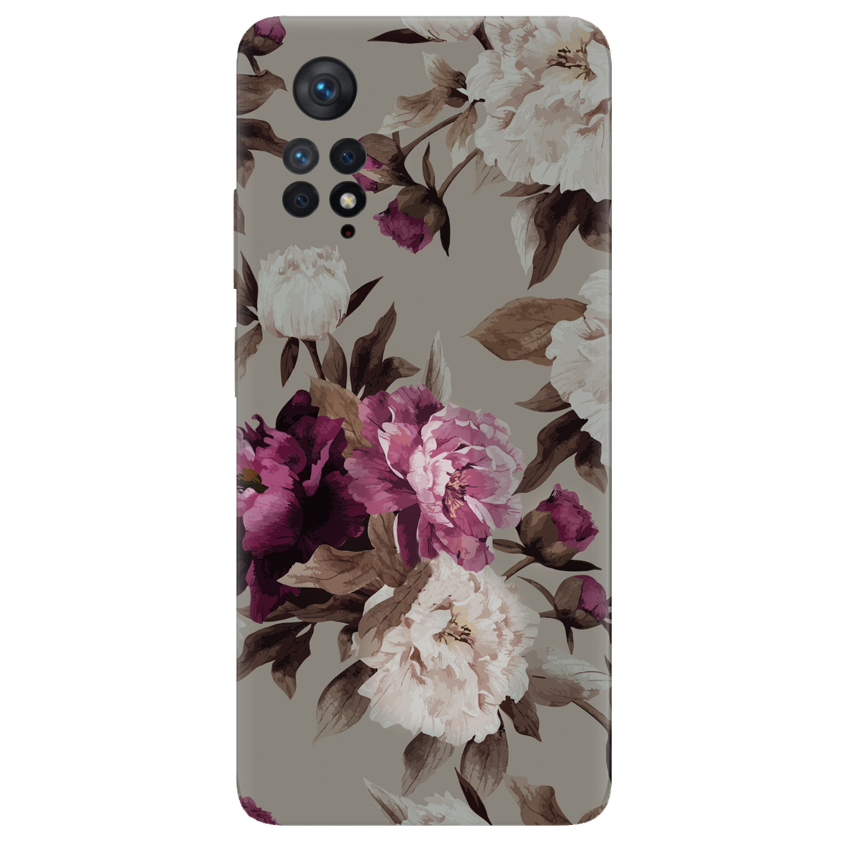 Чехол для Xiaomi Redmi Note 11 Pro прозрачный Vintage - фото 1 - Чехлы для телефонов