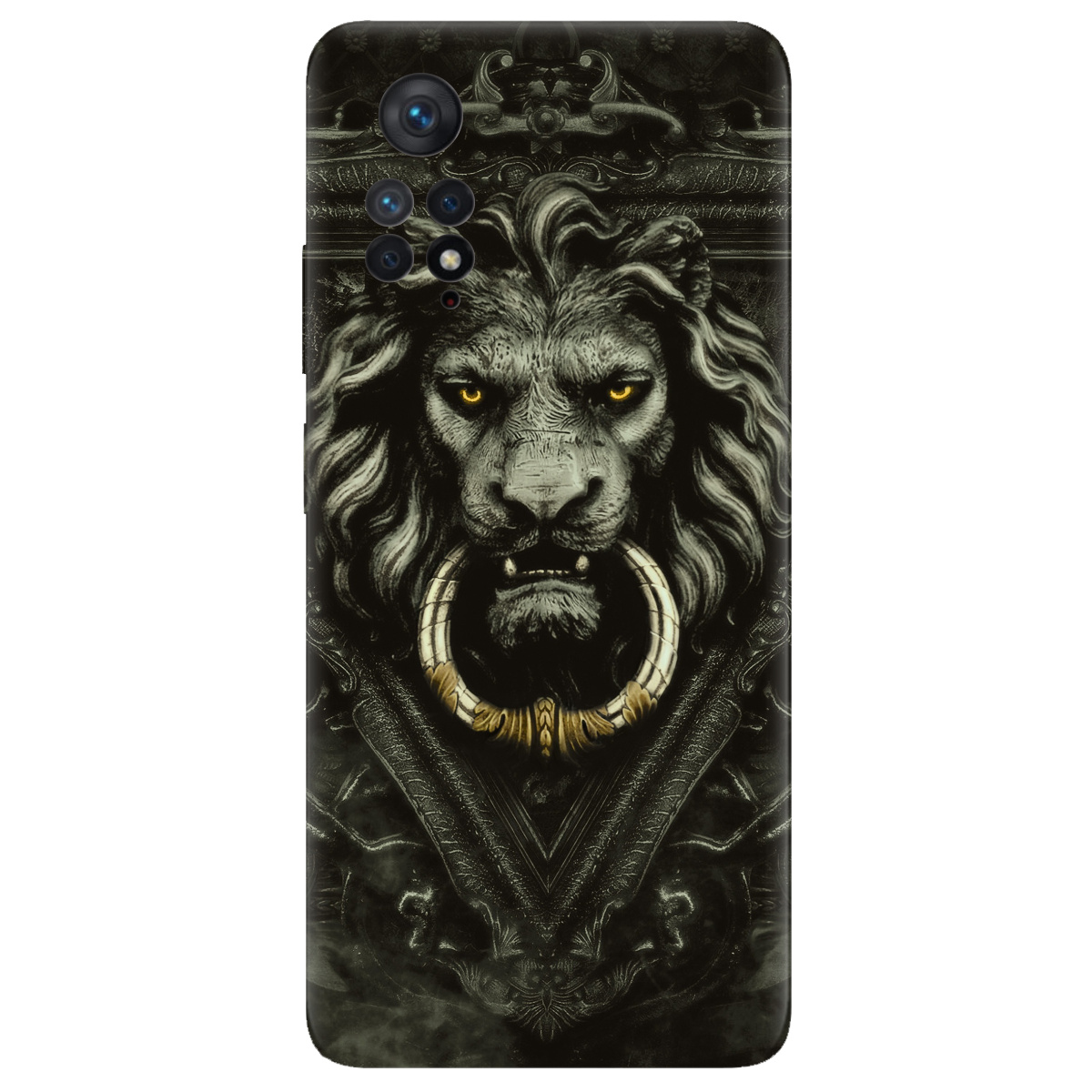 Чехол для Xiaomi Redmi Note 11 Pro прозрачный Iron lion - фото 1 - Чехлы для телефонов