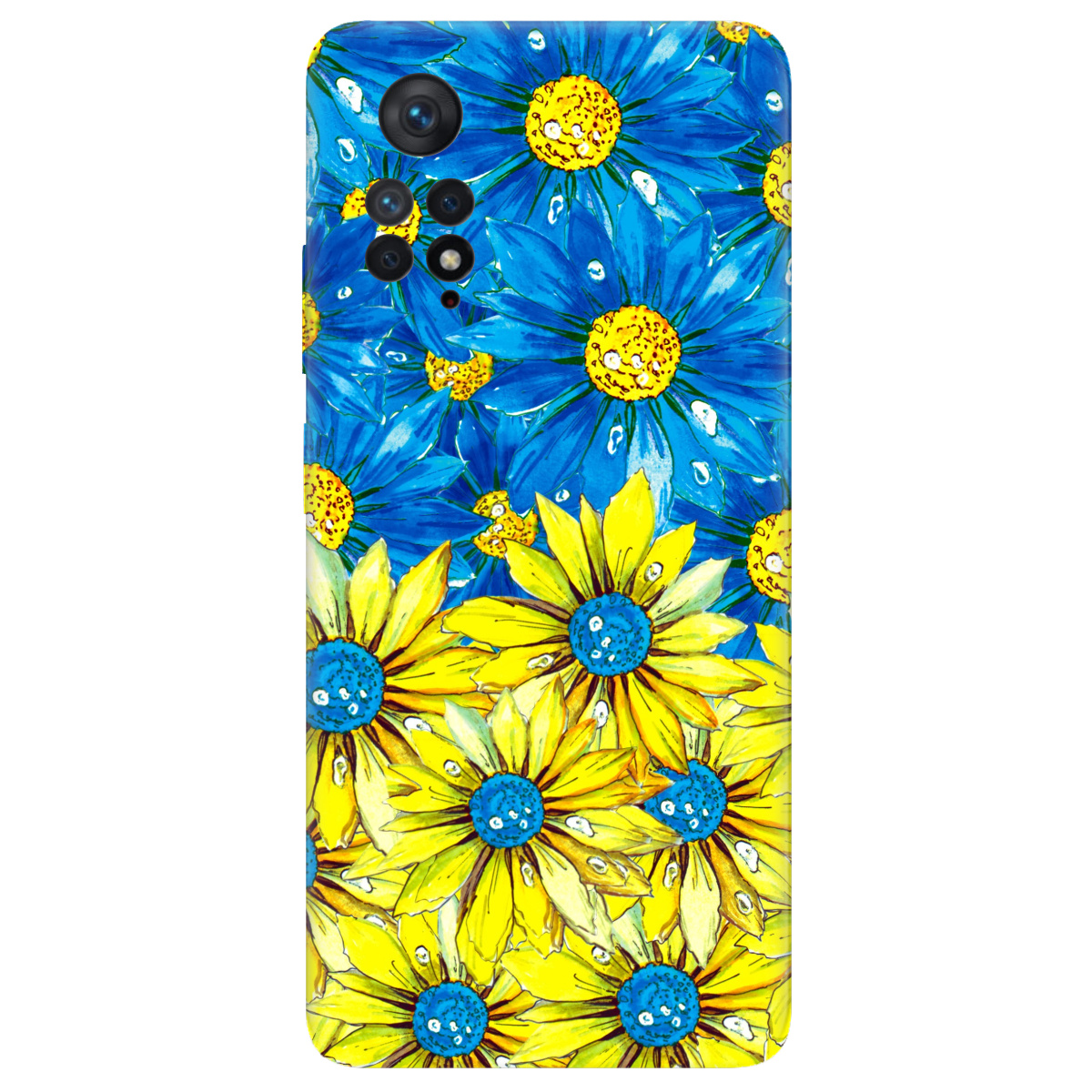 Чехол для Xiaomi Redmi Note 11 Pro прозрачный Kvitka - фото 1 - Чехлы для телефонов