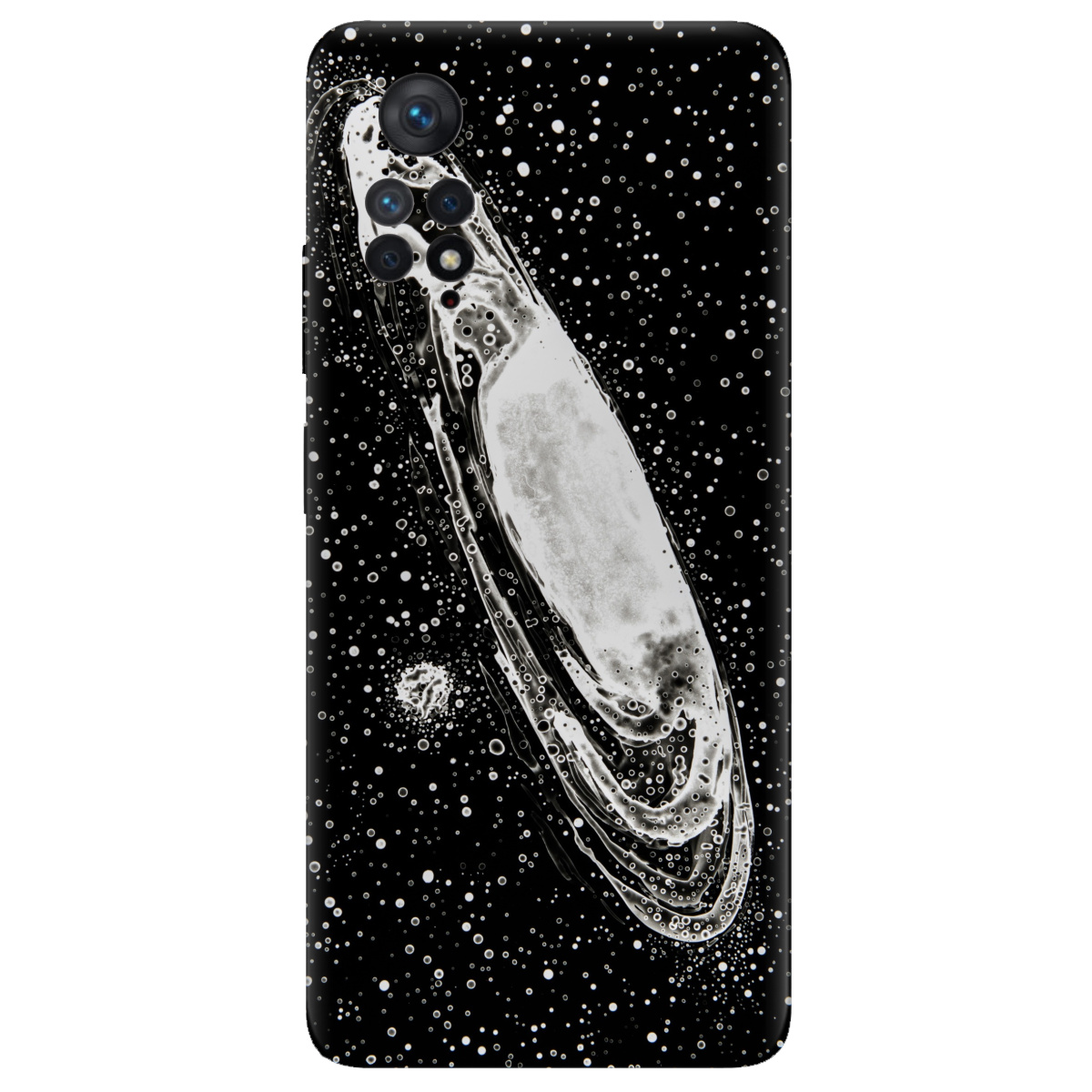 Чехол для Xiaomi Redmi Note 11 Pro прозрачный Galaxy - фото 1 - Чехлы для телефонов