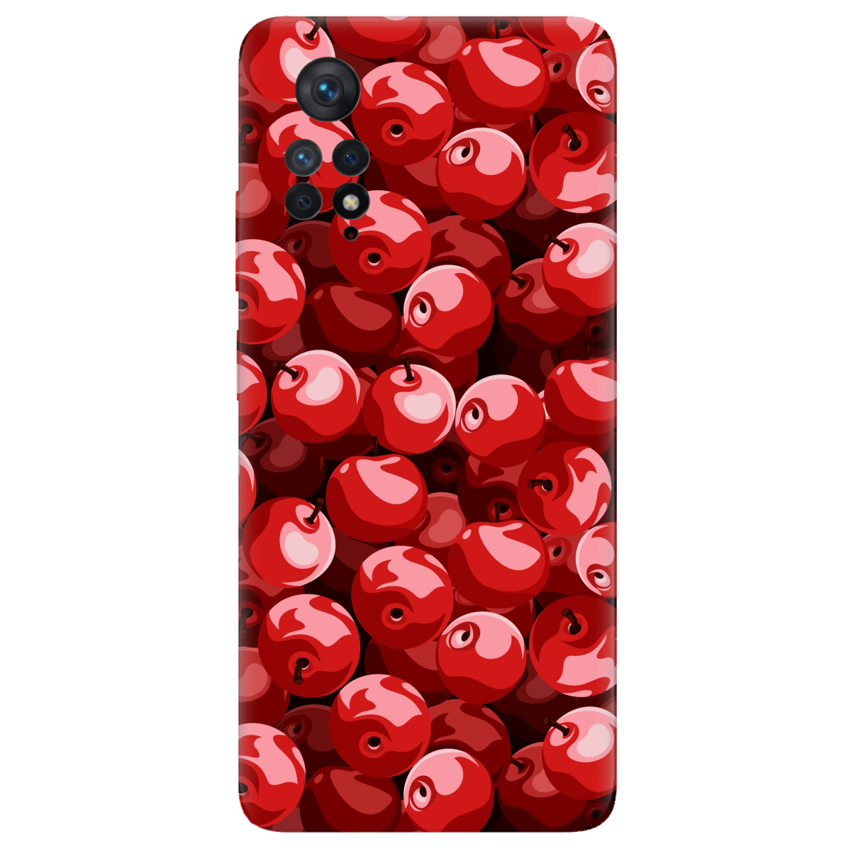 Чехол для Xiaomi Redmi Note 11 Pro прозрачный Cherry - фото 1 - Чехлы для телефонов