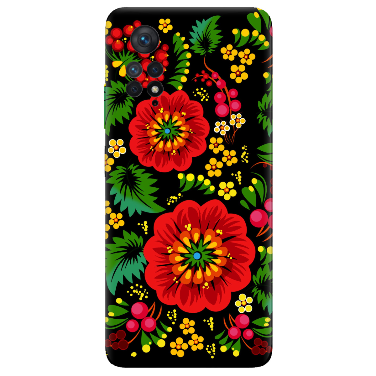 Чохол для Xiaomi Redmi Note 11 Pro прозорий Ukrainian art - фото 1 - Чохли для телефонів