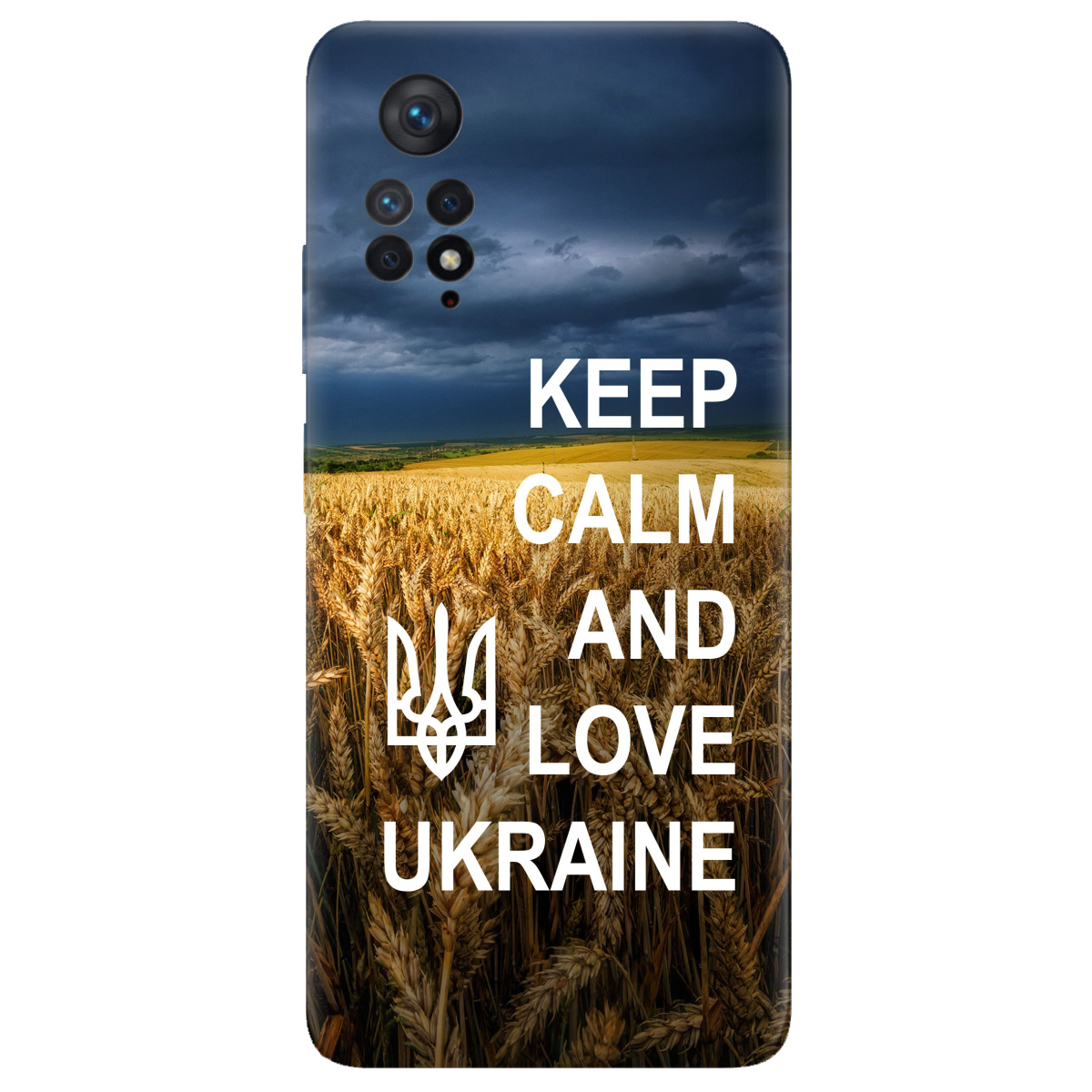 Чохол для Xiaomi Redmi Note 11 Pro прозорий Keep calm - фото 1 - Чохли для телефонів