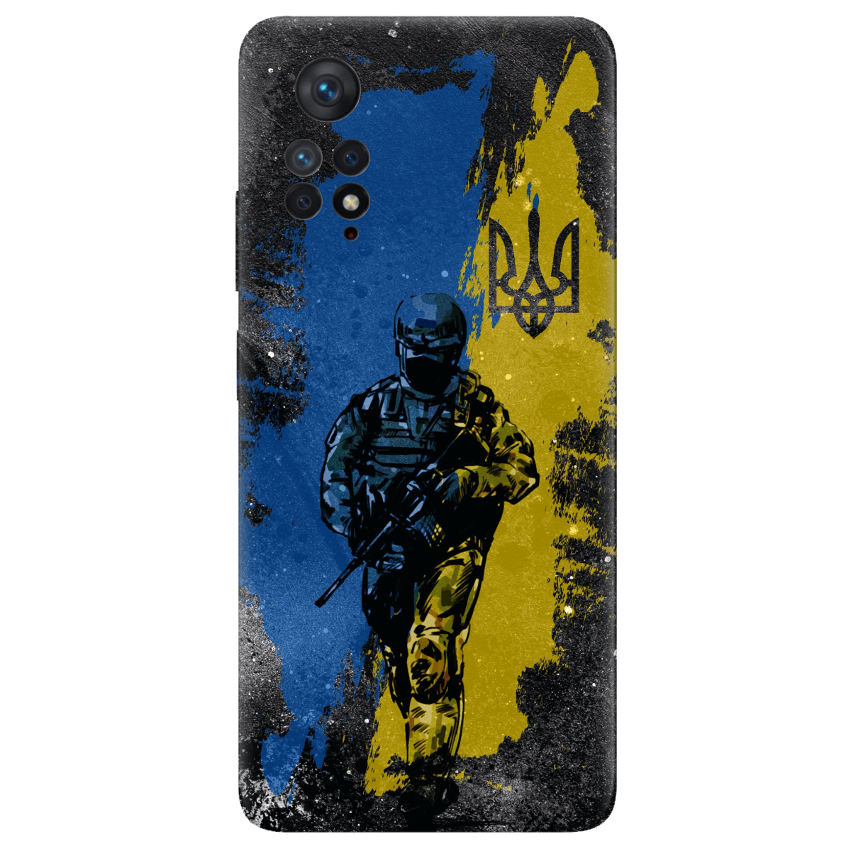 Чохол для Xiaomi Redmi Note 11 Pro прозорий Захисники України - фото 1 - Чохли для телефонів