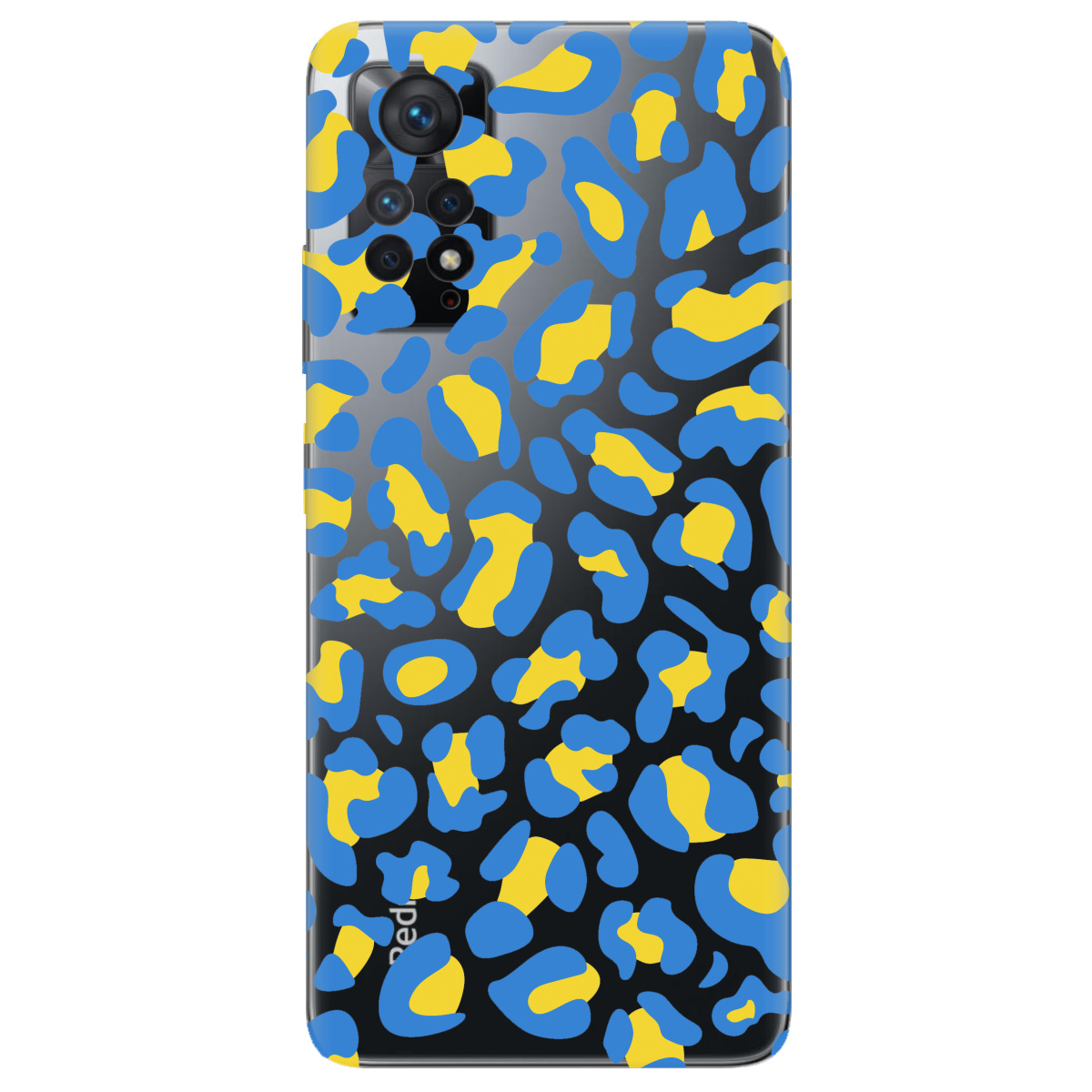 Чохол для Xiaomi Redmi Note 11 Pro прозорий LeopardUA - фото 1 - Чохли для телефонів