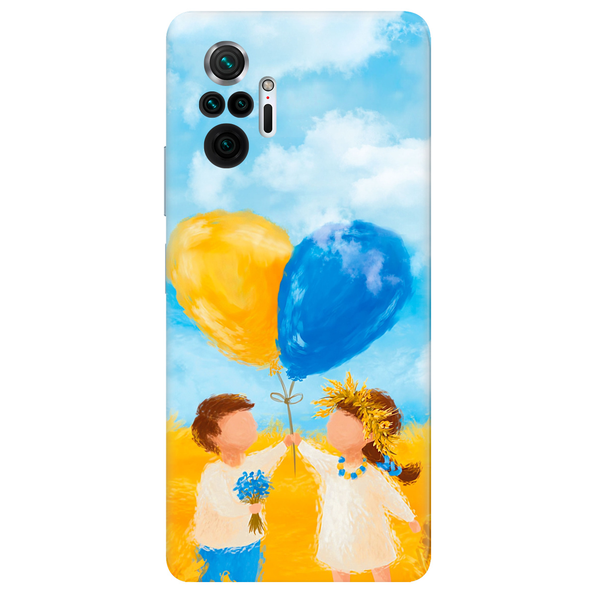 Чехол для Xiaomi Redmi Note 10 Pro прозрачный Ранкова тиша - фото 1 - Чехлы для телефонов