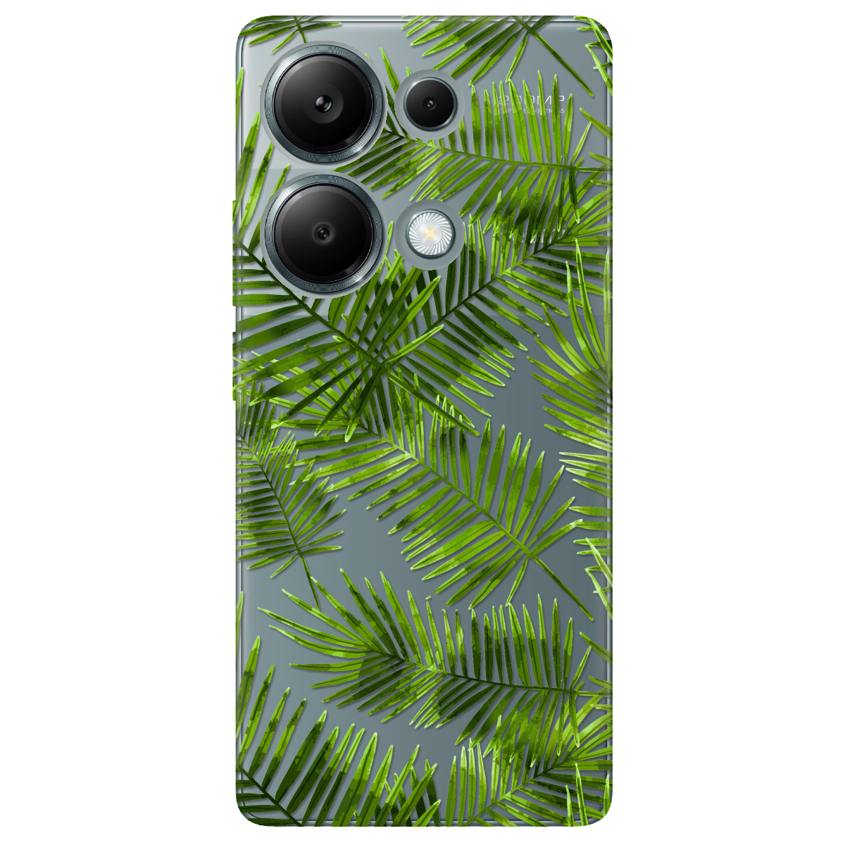 Чехол для Xiaomi Redmi Note 13 Pro 4G прозрачный Palm - фото 1 - Чехлы для телефонов