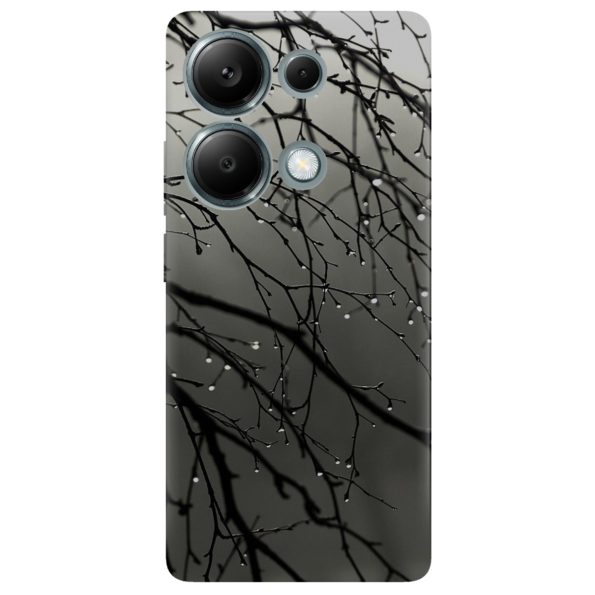 Чохол для Xiaomi Redmi Note 13 Pro 4G прозорий Winter dream - фото 1 - Чохли для телефонів