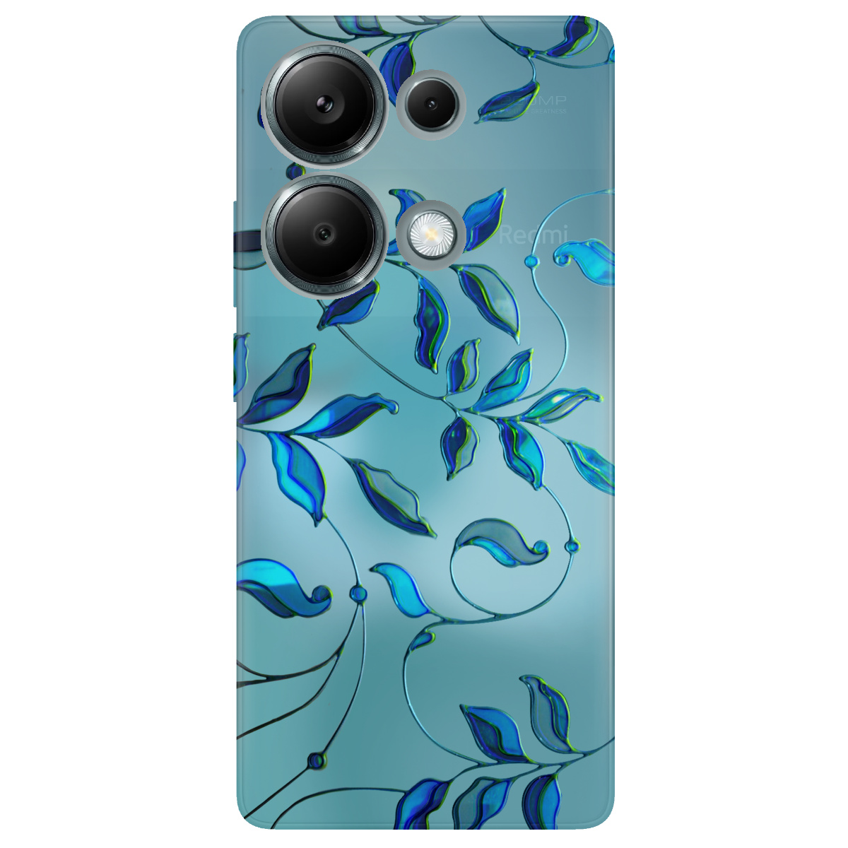 Чехол для Xiaomi Redmi Note 13 Pro 4G прозрачный Witraz - фото 1 - Чехлы для телефонов