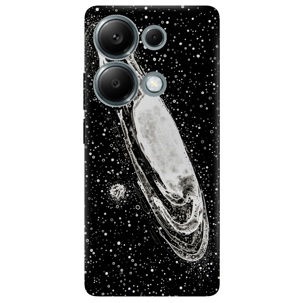 Чохол для Xiaomi Redmi Note 13 Pro 4G прозорий Galaxy - фото 1 - Чохли для телефонів