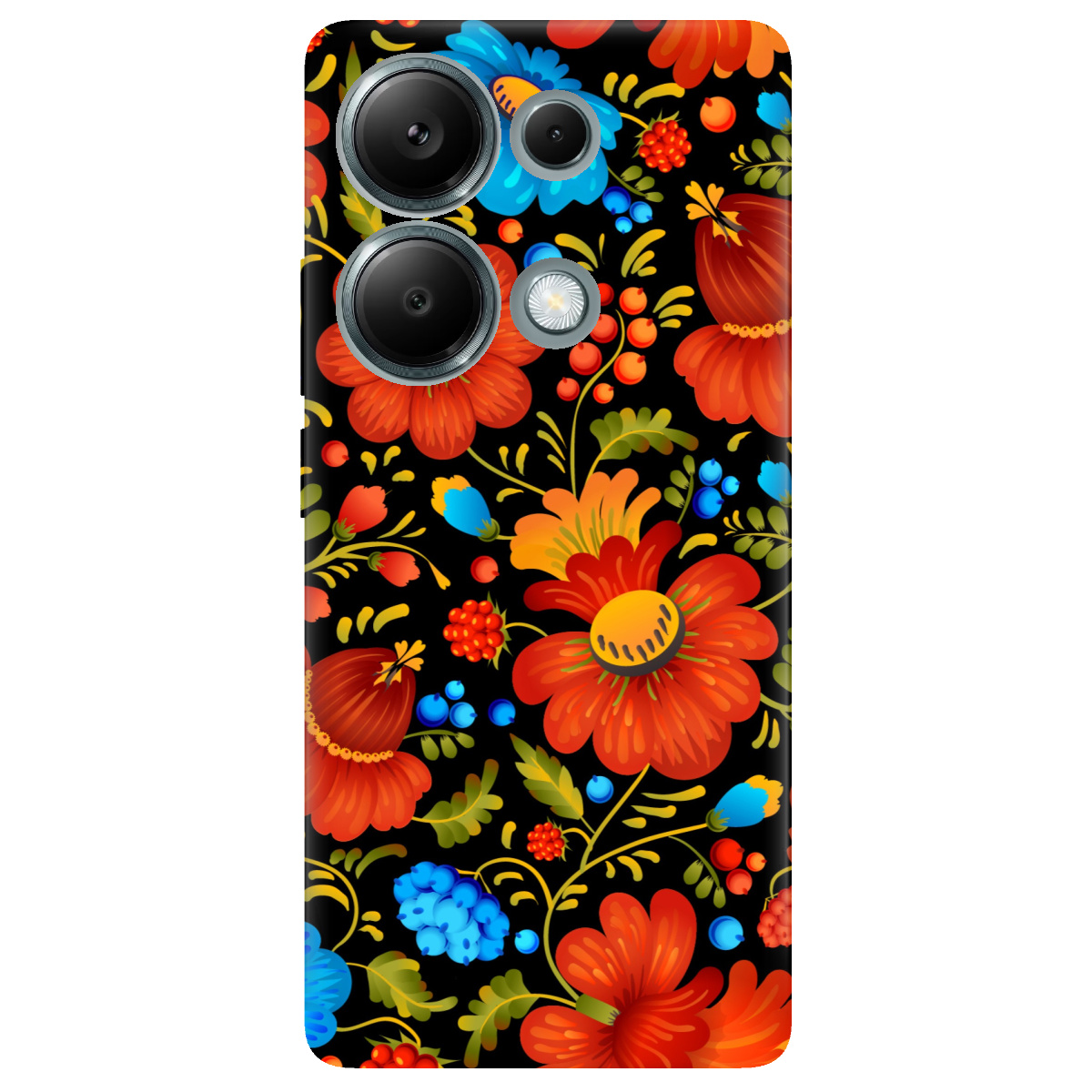 Чохол для Xiaomi Redmi Note 13 Pro 4G прозорий Петреківка - фото 1 - Чохли для телефонів