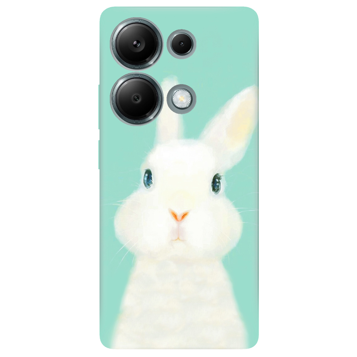 Чехол для Xiaomi Redmi Note 13 Pro 4G прозрачный Зayka - фото 1 - Чехлы для телефонов