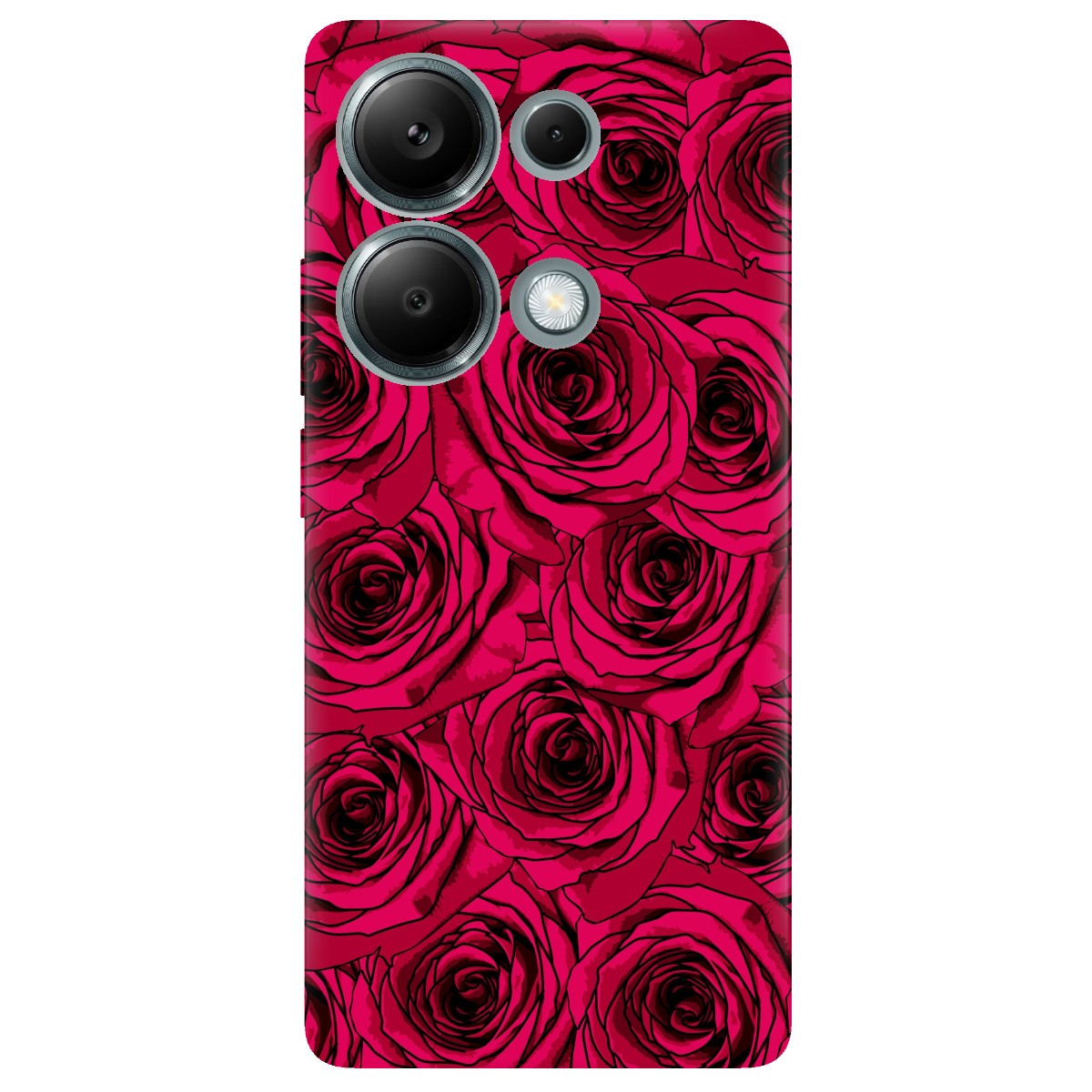 Чохол для Xiaomi Redmi Note 13 Pro 4G прозорий love story - фото 1 - Чохли для телефонів