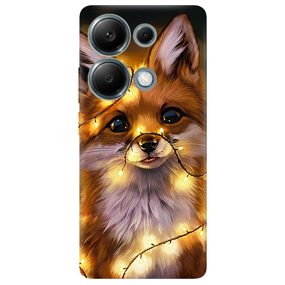 Чехол для Xiaomi Redmi Note 13 Pro 4G прозрачный Chanterelle - фото 1 - Чехлы для телефонов