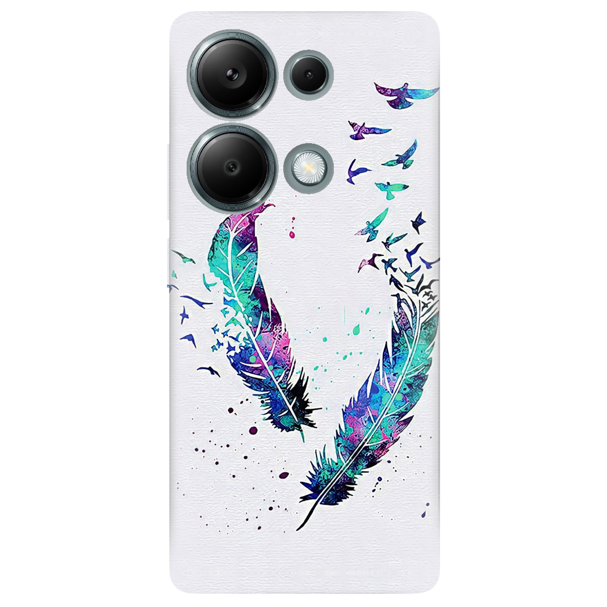 Чохол для Xiaomi Redmi Note 13 Pro 4G прозорий Flight - фото 1 - Чохли для телефонів