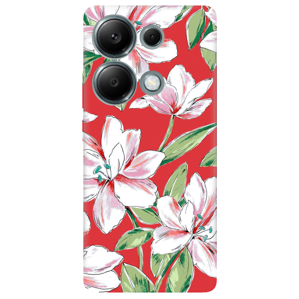 Чохол для Xiaomi Redmi Note 13 Pro 4G прозорий Wonderful world - фото 1 - Чохли для телефонів