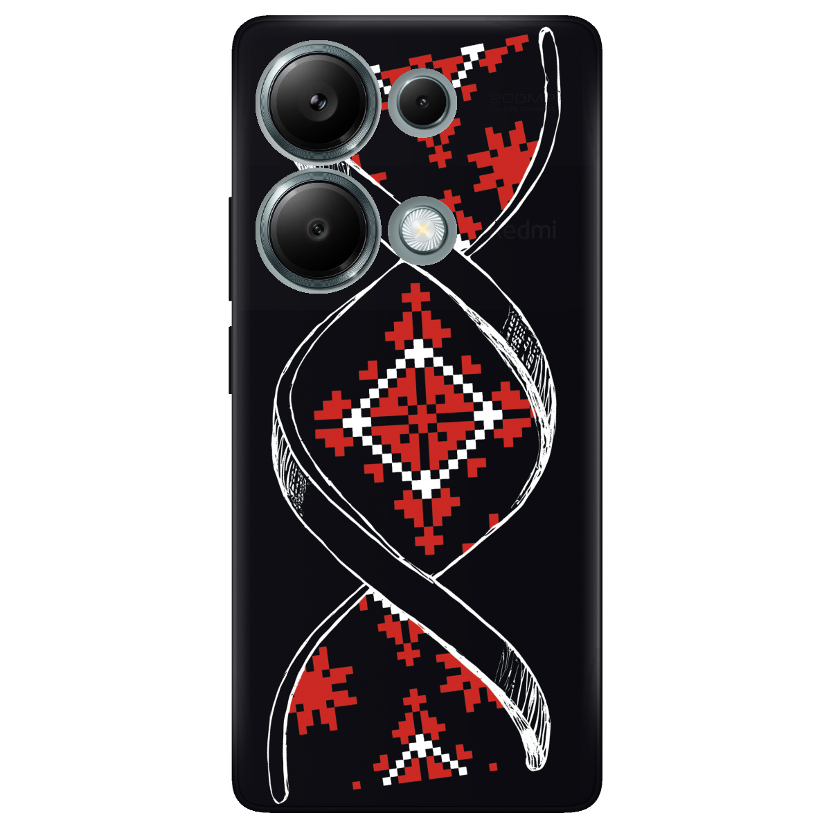 Чехол для Xiaomi Redmi Note 13 Pro 4G прозрачный Код Нації - фото 1 - Чехлы для телефонов